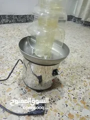  2 جهاز نافورة شوكولاته