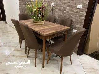  5 اطقم طاولات وكراسي موديل  تركي يتوفر التوصيل لكافة المحافظات