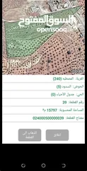  1 قطعة أرض للبيع في محافظة جرش - المصطبه مساحتها 16 دونم بسعر مغري جدا.
