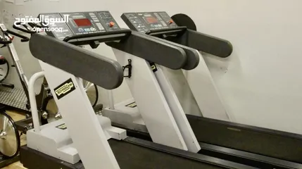  2 Techno gym treadmill heavy duty