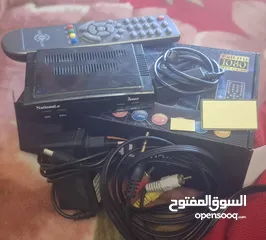  1 National i2 Receiver 7000D MINI AV-NOT HD مبرمج 900 قناة نايلسات كامل مكمل