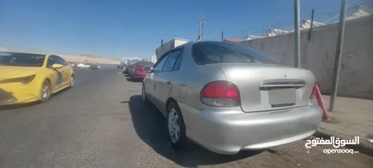  6 هونداي اكسنت 98 فل عدا الجير فحص كامل