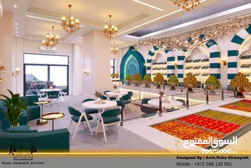  6 حلويات ومطعم ومشروبات