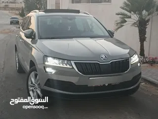  7 جيب سكودا كاروك فل الفل اضافات  امكانيه التقسيط واردة