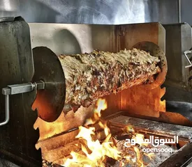  1 shawarma machine charcoal