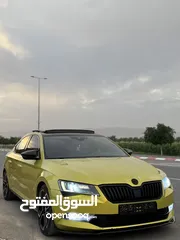  2 سكودا سوبيرب بنزين 2*4 مطور 2000 فل مع بنوراما