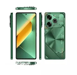  4 Tecno pova 6 pro 5g مستعمل بحالة ممتازة شبه الوكالة مع كامل ملحقاته السعر قابل للتفاوض