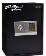  1 خزنة فندقية تستخدم في حفظ الاوراق والنقود والمجوهرات تستخدم في الفنادق والمنازل ومكتب نصف متر
