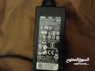  4 شاحن لابتوبات ديل  راس رفيع 45 واط