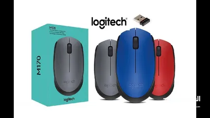  12 MOUSE LOGITECH M170 ماوس ويرلس من لوجتيج انيقة فاخرة 