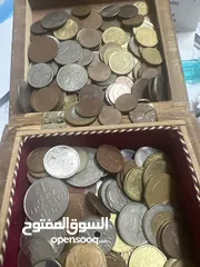  6 عملات قديمة متنوعة ونادرة Coins (1950s-2010s)