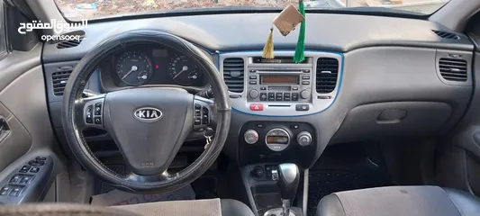  6 كيا برايد 2007 هاتشباك ماتور 1600 موفرة بنزين