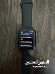  5 Apple watch se1 حالة ممتازة جداً قياس 44m سعر قابل