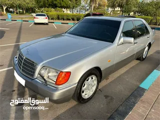  2 Mercedes W140, S500 SEL 1993, Japan Specs, 144000 km