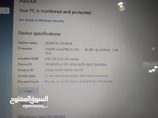  5 لابتوب dell core i5 بحاله ممتازه استخدام خفيف للبيع بحالة ممتازة التفاصيل الاضافية بالوصف