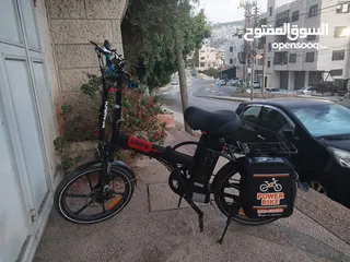  5 بسكليت كهربا 48 فولت 16 امبير للبيع بسعر مغري في نابلس سرعه 50 صاروخ بالصلاه عل نبي