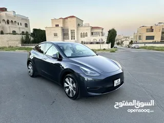  1 TESLA MODEL Y  LONG RANGE DUAL MOTOR 2023 فحص كامل