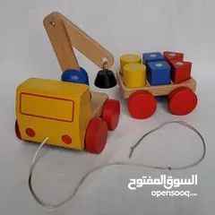  1 لعبة خشب للاطفالikea