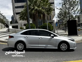  20 تويوتا كورولا 2021 7 جيد ولا ملاحظه فل كامل عدا الفتحه بحاله الوكاله زيرو جمرك جديد بسعر مميز