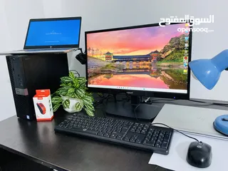  2 كمبيوتر مكتبي متكامل يناسب جميع التخصصات والفئات والبزنس والمكاتب وطلاب الجامعات والمدارس