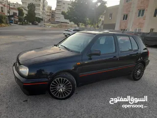  4 جولف موديل 1994 ماتور 1600 فتحة سنتر اصلي بور  جهاز انذار  شصيات نظاف