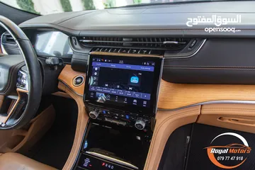  26 الان لدى رويال موتورز   Jeep Grand Cherokee L 2021 Summit