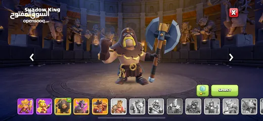  5 TH16 Clash of Clans Maxed Account  All Skins + Max Equipment