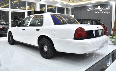  6 Ford Crown Victoria ( 2008 Model ) in White Color American Specs