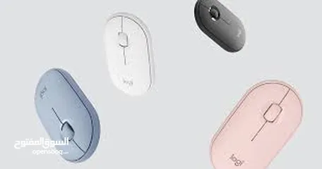  8 MOUSE LOGITECH PEBBLE ماوس بلوتوث من لوجتيك  