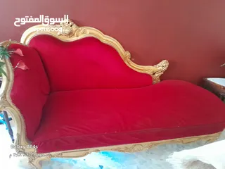  4 كنبه للبيع خشب لاتيه ملوكيه
