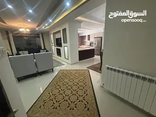  4 شقه مفروشه للايجار في البيره فرب البنك الإسلامي العربي ومطعم سامر
