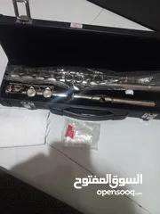  8 ناي أصلي معدن بروفيشينال Flute -  Professional Flute used slightly almost new