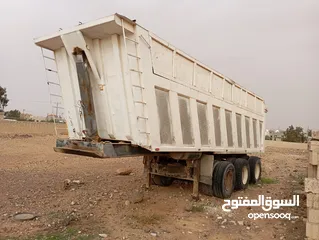  2 عرباية تريلا 2008 حالة جيدة جداً بسعر مغري ثلاث محاور ‏‪
