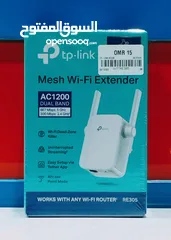  1 TP LINK MESH WIFI EXTENDER AC1200 DUAL BAND