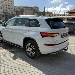  9 سكودا كودياك L&K ترخيص 2021/القصة الجديدة ماتور 2000 ديزل/اوتوماتيك/200 حصان