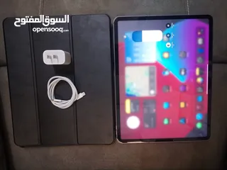  2 ايباد برو  2022 ,M2, حجم الشاشه  12.9 انش يدعم شريحه طبعا الجيل السادس
