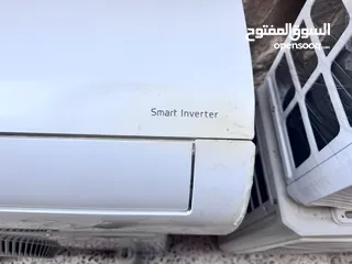  3 للتميز عنوان مكيف الجي سمارت 2طن فل انفيرتر جهاز غني عن التعريف مشالله حامي بارد أداء مميز وكفاءة عا