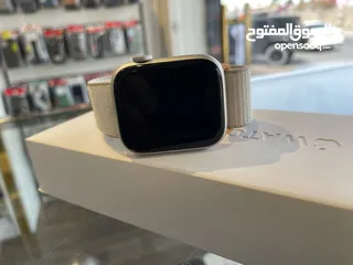  3 Apple watch series 9 حاله ممتازه بدون خدوش  حاله البطاريه 100‎%‎