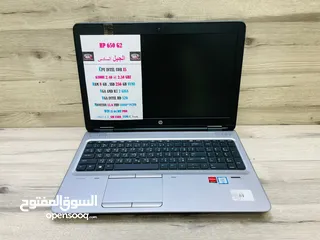  1 HP CORI5 بكرت شاشة الجيل السادس RAM 8 GIGA DDR4 SSD 256 GIGA VGA AMD R7 كيبورد مضئ وبصمة