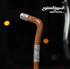  27 عصى عتم عماني مع فضة