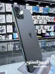  2 iPhone 11 Pro Max Used (256 GB)  ايفون 11 برو ماكس (256) حيجا  مستعمل بحالة ممتازة مش مفتوح او مصلح