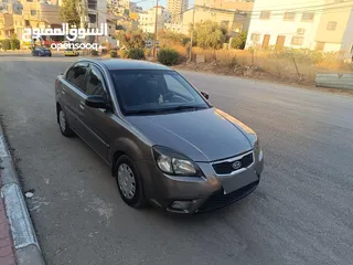  1 كيا ريو 2011 نخب اول اتومات بنزين اجار