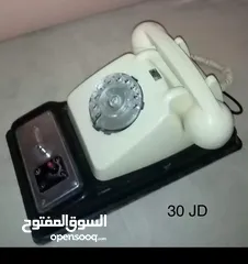  22 تلفونات قرص وتلفونات ارضي (كبسات) مميزة. الاسعار على الصور.