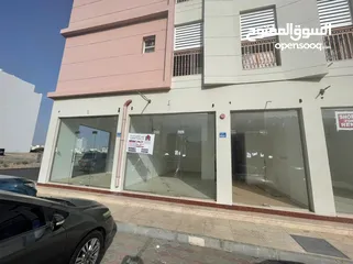  4 محلات للإيجار 3 اشهر مجانية في العامرات Shops for rent with a 3 month