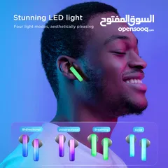  7 سماعات جويروم JOYROOM JR-TC1 – تصميم شفاف بإضاءة RGB وصوت عالي الدقة