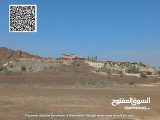  3 ارض للبيع بمصفوت سكنى باطلال رووعه