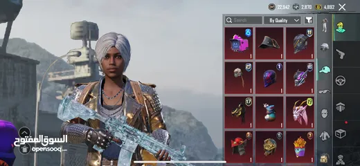  15 حساب ببجي للبيع