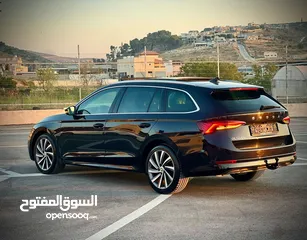  13 سكودا اكتافيا ستيشن /2020 اتوماتيك ماتور 2000 ديزل فل الفل  فتحة سقف بانوراما الشكل آلجديد