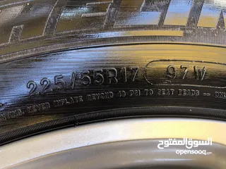  7 جنط مع كوشوك مرسيدس E200 2017