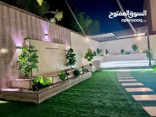  7 مجموعة أحضر ومنظر لتصميم وتنسيق القصور والڤلل والشاليهات والحدائق  تعود لكم من جديد